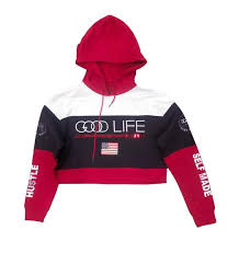 Good Life Crop Top Hoodie